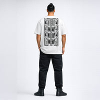 Tapawha Māori Streetwear Tee by Cravass – Black on white T-Shirt NZ