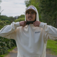 Mana Ecru Hood - Cravass