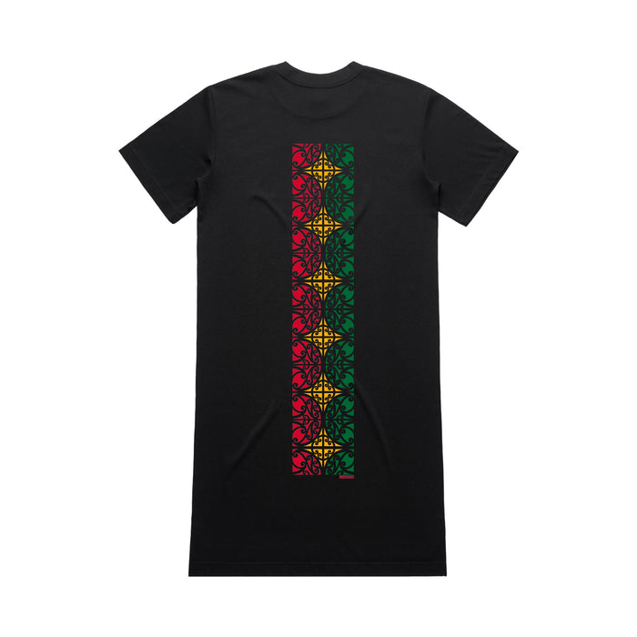 Kotahi Aroha Dress - Rasta long