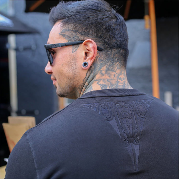Embroidered Tapatoru - Black - Cravass