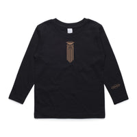 Girls Moko Kauae long sleeve tshirt - Cravass