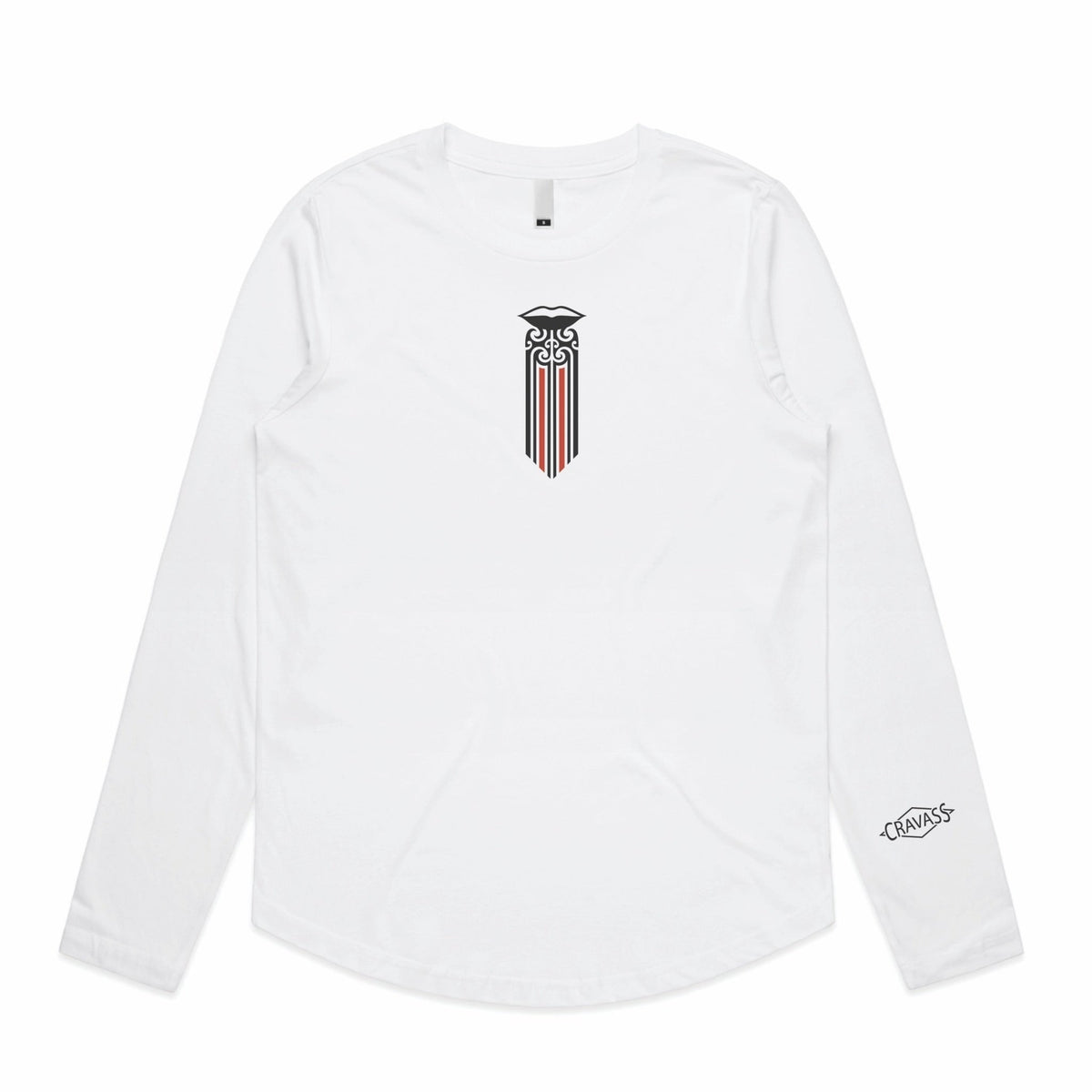 Moko Kauae women’s long sleeve tshirt - Cravass
