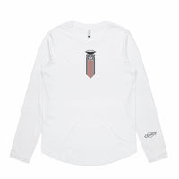 Moko Kauae women’s long sleeve tshirt - Cravass