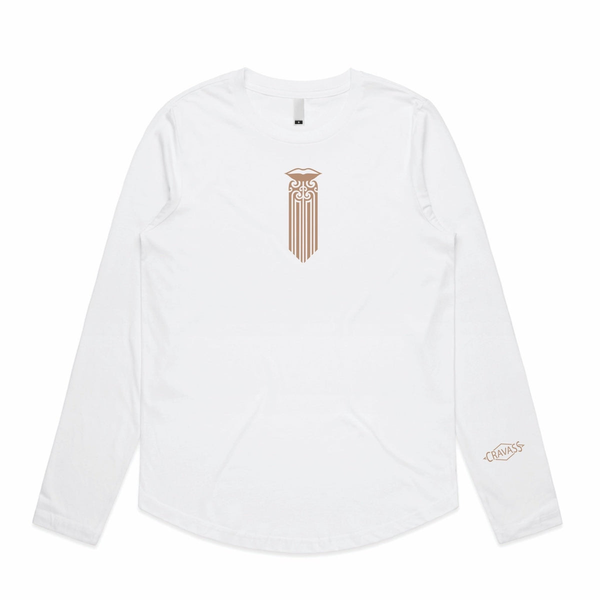 Moko Kauae women’s long sleeve tshirt - Cravass