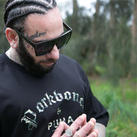 Porkbones and Puha - Black Camo - Cravass