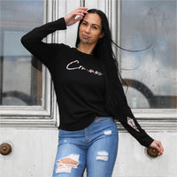 Taimana - Women's black long sleeve - Cravass