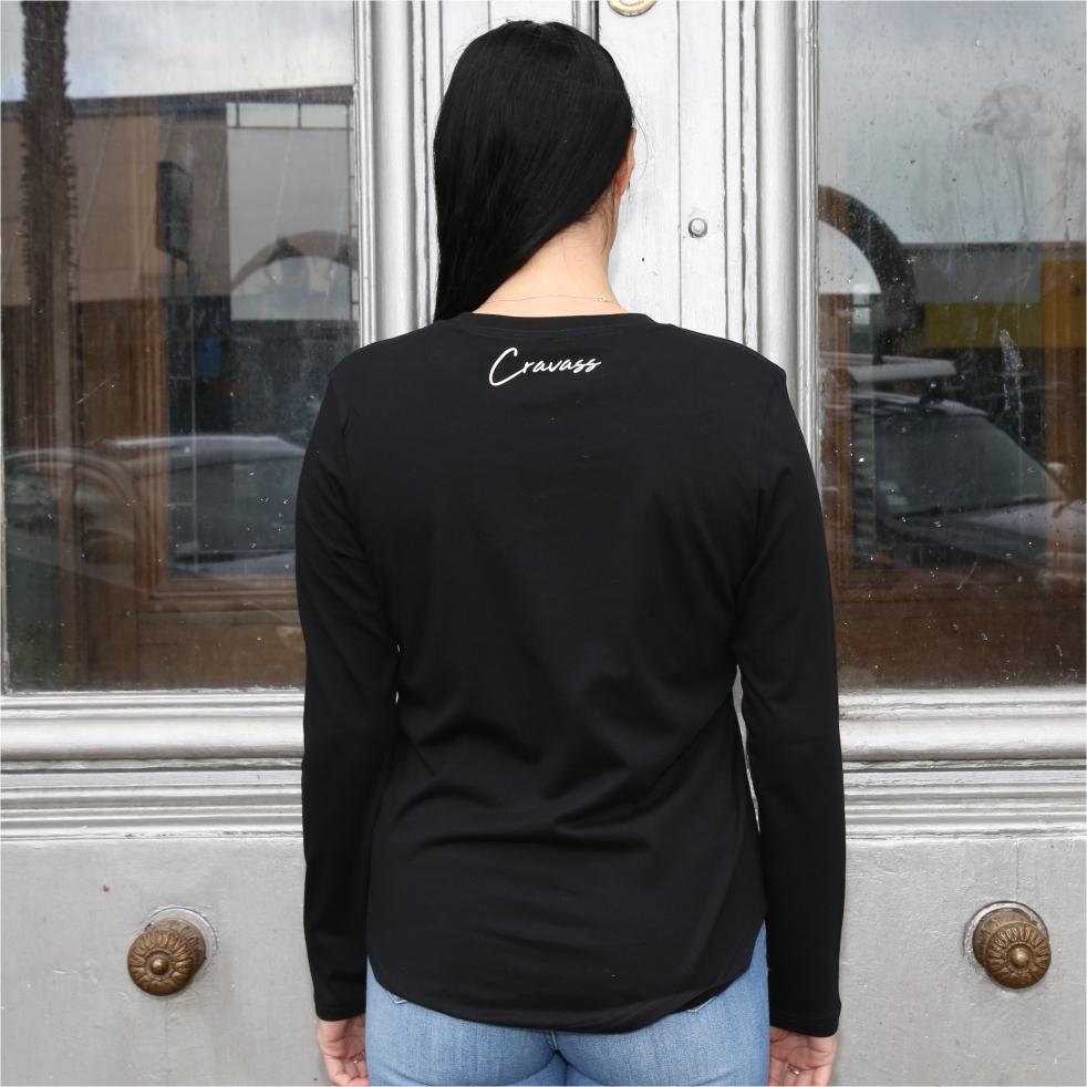 Taimana - Women's black long sleeve - Cravass