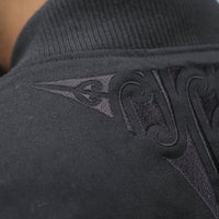 Tapatoru Embroidered Black Jacket - Cravass