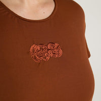 Tiki - Sienna - Embroidered Dress - Cravass