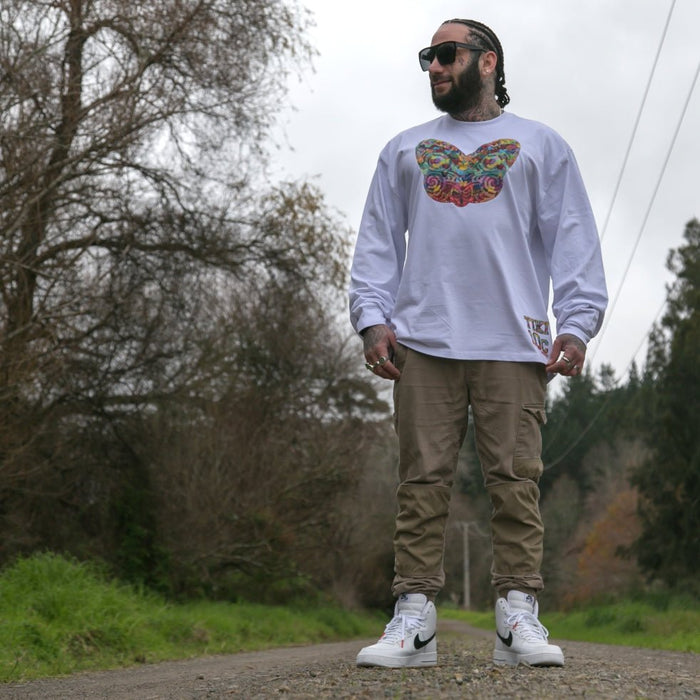 Tiki10c - Longsleeve White - Cravass